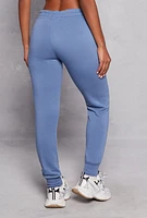 Womens Fleece Pocket Joggers, M