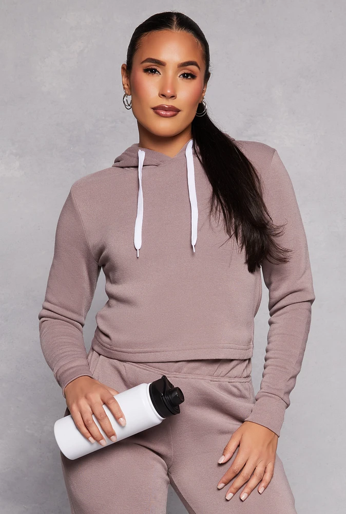 Womens Pullover Fleece Hoodie,