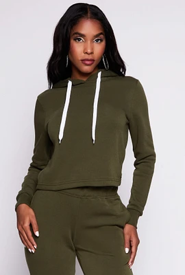 Womens Pullover Fleece Hoodie,