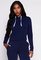 Womens Pullover Fleece Hoodie,