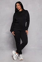 Womens Funnel Neck Sweatshirt,