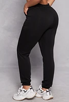 Womens Pocket Drawstring Sweatpants,