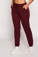 Womens Pocket Drawstring Sweatpants,