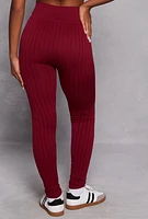 Womens Seamless Shadow Stripe Leggings,