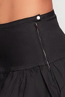 Womens Almost Famous Mini Balloon Skirt, Black, Size S