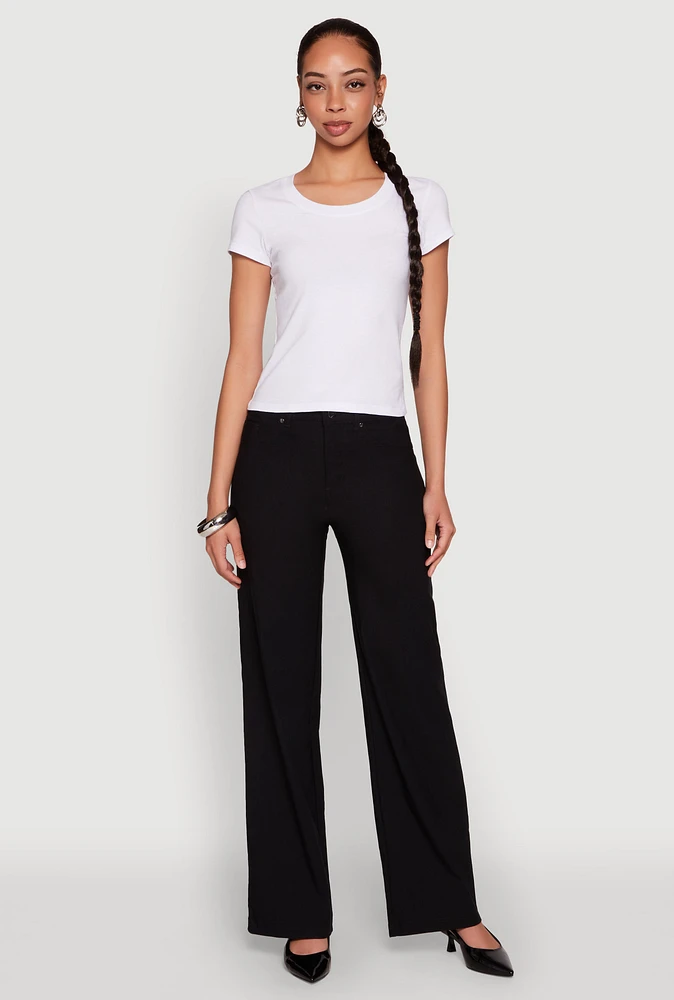 Womens Hyperstretch Straight Leg Jeans,