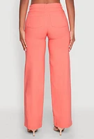 Womens Hyperstretch Straight Leg Jeans, Orange, Size XL