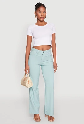 Womens Hyperstretch Straight Leg Jeans,