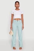 Womens Hyperstretch Straight Leg Jeans,