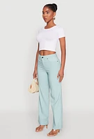 Womens Hyperstretch Straight Leg Jeans,