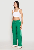 Womens Hyperstretch Toggle Drawstring Hem Pants,