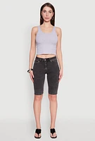 Womens VIP Convertible Straight Leg Jeans,