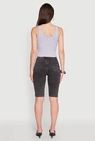 Womens VIP Convertible Straight Leg Jeans,