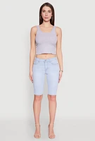 Womens VIP Convertible Straight Leg Jeans, Blue,