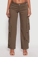 Womens VIP Strappy Cargo Pants,