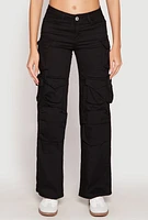 Womens VIP Twill Straight Leg Cargo Pants,