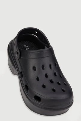 Womens Slingback Platform Clogs,