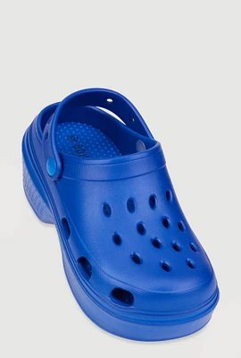 Womens Slingback Platform Clogs,