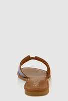 Womens H Band Slide Sandals,