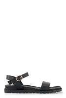 Womens Open Toe Buckle Strap Sandals,