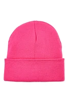 Womens Rhinestone Bow Beanie, Pink