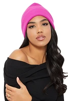 Womens Cuff Beanies 2 Pack, Multi