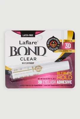 Womens Laflare Bond Clear Waterproof 3D Eyelash Adhesive, Clear