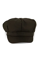 Womens Twill Cabbie Hat, Black