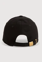 Womens Breathe Its Just A Bad Day Baseball Cap, Black