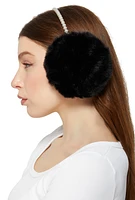 Womens Faux Pearl Earmuffs,