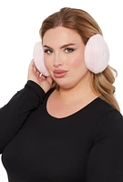 Womens Faux Fur Earmuffs, Pink