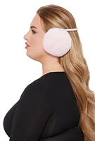 Womens Faux Fur Earmuffs, Pink