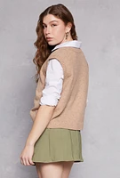 Womens Iris Wool Sweater Vest, S