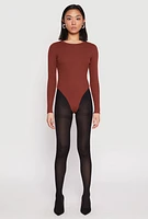 Womens Daisy Ribbed Knit Bodysuit, S