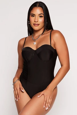 Womens Haute Monde Sweetheart Cami Bodysuit,