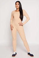 Womens Daisy Long Sleeve Catsuit,