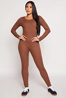 Womens Daisy Long Sleeve Catsuit,
