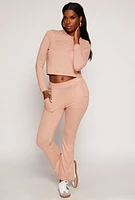 Womens Pullover Hooded Sweatshirt, Beige,