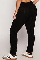 Womens Cable Knit Pants,