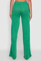 Womens Daisy Pull On Wide Leg Pants,