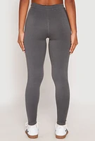 Womens Daisy Brushed Knit High Waist Joggers,