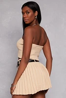 Womens Haute Monde Ribbed Tube Top,
