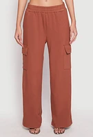 Womens Iris Pull On Cargo Pocket Pants,