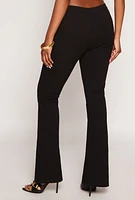 Womens Iris Flare Dress Pants, Black,