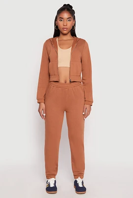 Womens Iris Fleece Pull On Sweatpants,