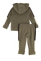 Baby Boys 12-24M Puma Logo Graphic Pullover Sweatshirt and Joggers, Grey,