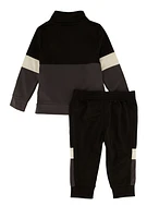 Baby Boys 12-24M Puma Zip Front Track Jacket and Joggers, Multi, Size 24M