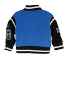 Baby Boys 12-24M Tiger Chenille Patch Varsity Jacket, 18M