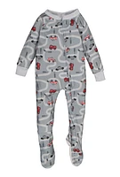Baby Boys 12-24M Graphic Patterned Footed Pajamas, 24M