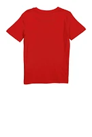 Little Boys Puma Graphic Tee, Red, Size 5